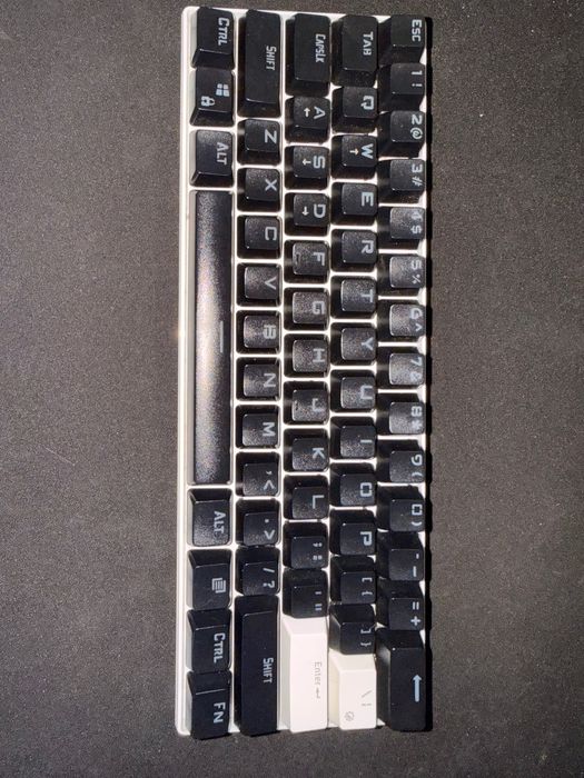 Tastatura mecanica bluetooth Royal Kludge 61 (RK61 red)