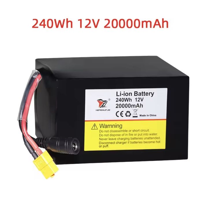 Литиево-йонни батерии 20000mAh на 12V 240Wh
