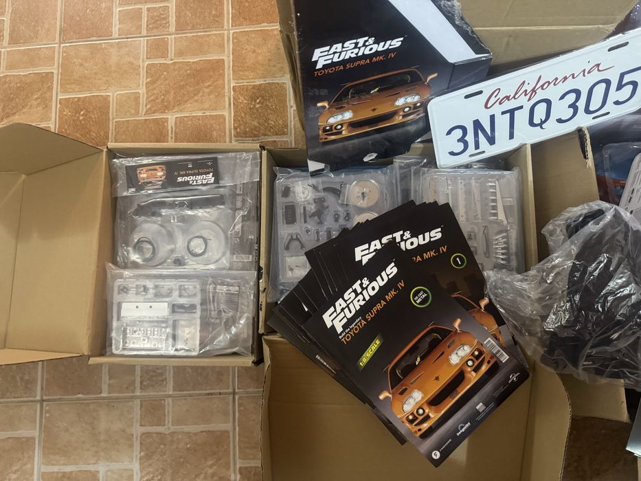 DeAgostini Toyota Supra Bryan Fast And Furious 1/8 macheta