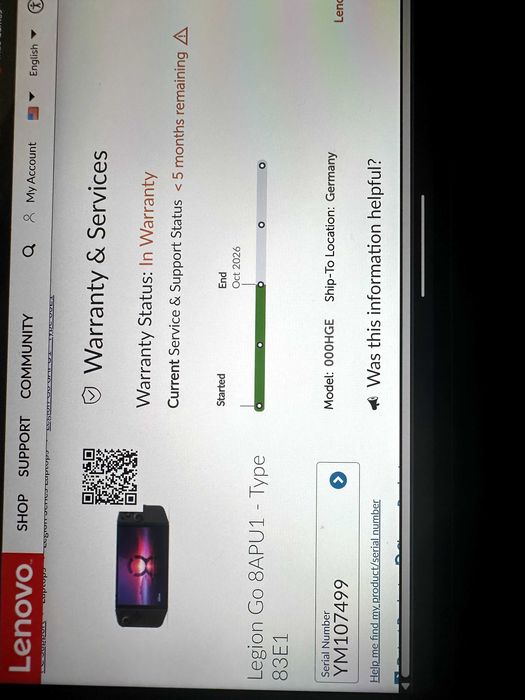 Lenovo Legion Go Z1 Extreme