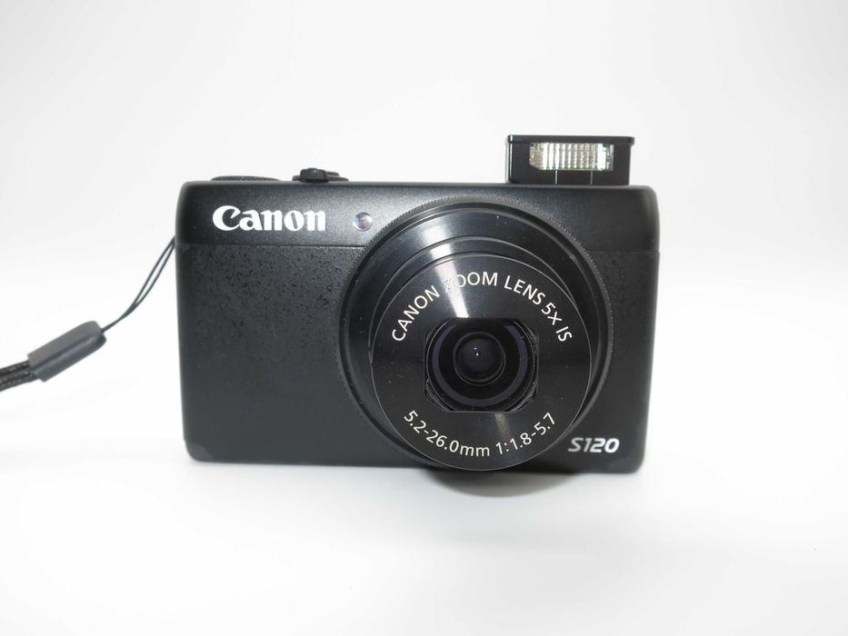 Canon PowerShot S120 ултра компактен полупрофесионален цифров фотоапарат, дигитална камера, тъч скринм, WI-FI,  RAW формат, Full-HD видео - ОТЛИЧЕН!