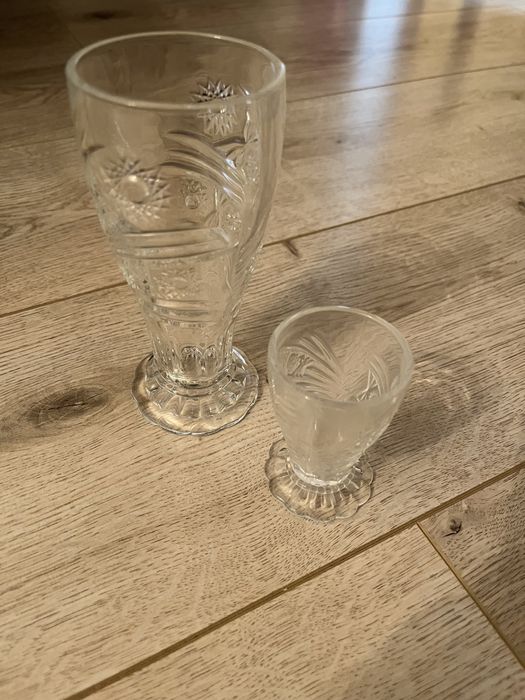 салатница, стакан, рюмка