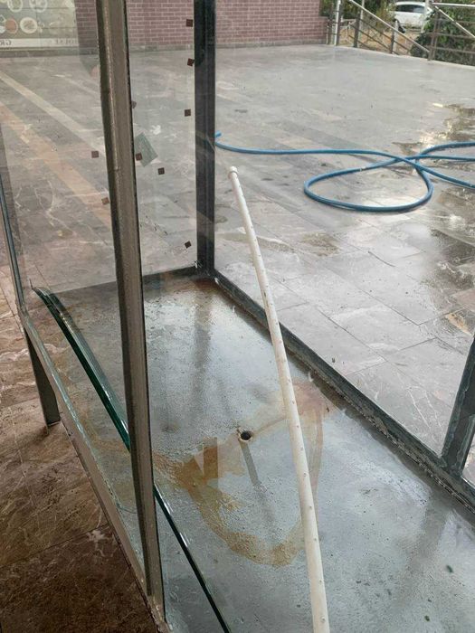 Аквариумы для торговли рыбой.