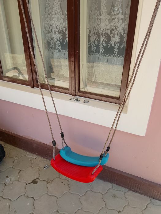 Tobogan și leagăn copii pt parc