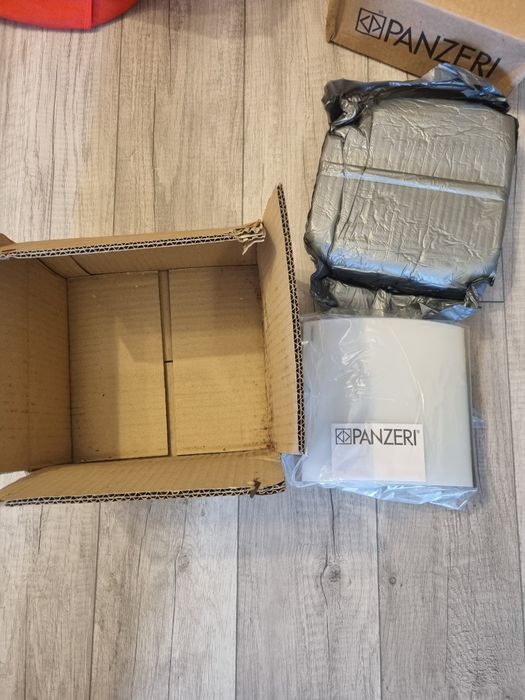Pereche Aplice Design / Lămpi Perete PANZERI Tecla – NOI în cutie (Made in Italy)