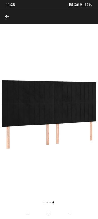 tăblie  neagra 200 cm