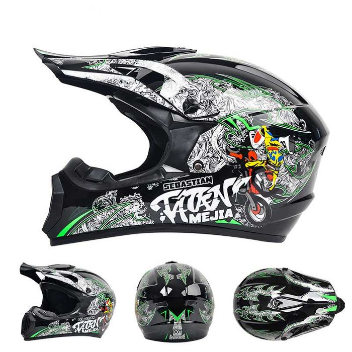 Casca Moto Enduro Cross ATV - S / M / L / XL - Multicolor