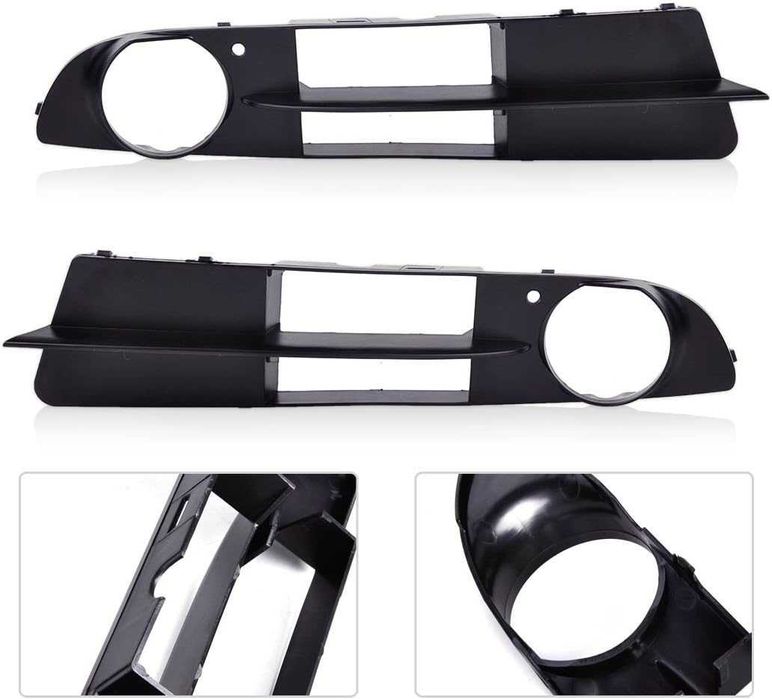 Решетка халоген лява BMW Е60 предна броня капах 530д 535д лед копче