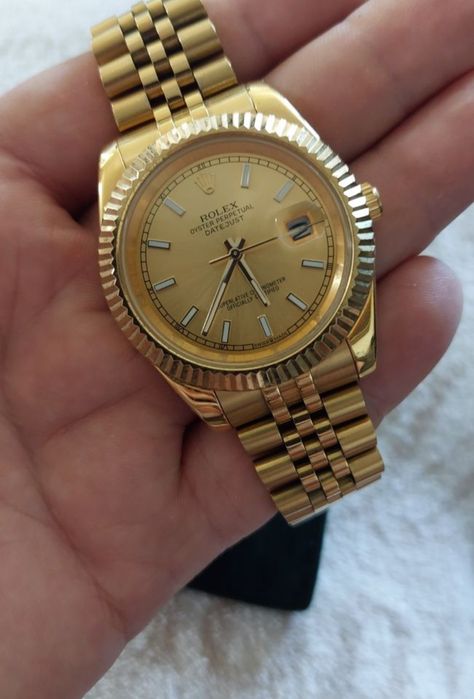 Automatic Rolex Ceas Watch Perpetual Datejust Ful Gold ATM Auriu Nou