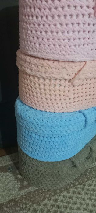 Cutii croșetate, dimensiuni si forme la alegere