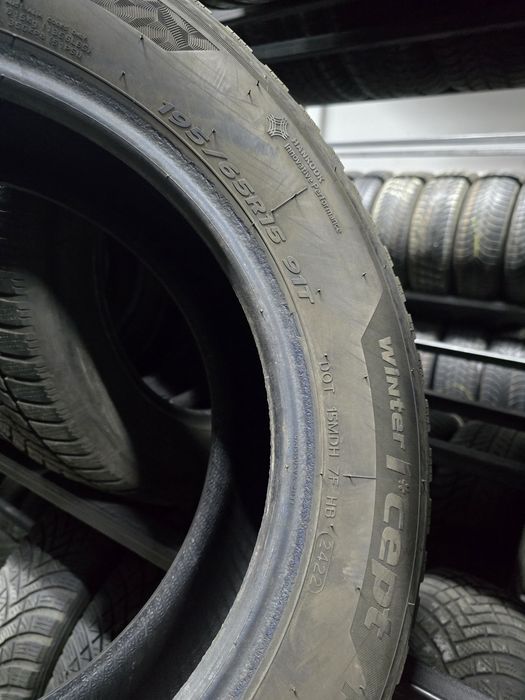 4x 195/65/15 M+S HANKOOK 2022 Stare excelentă