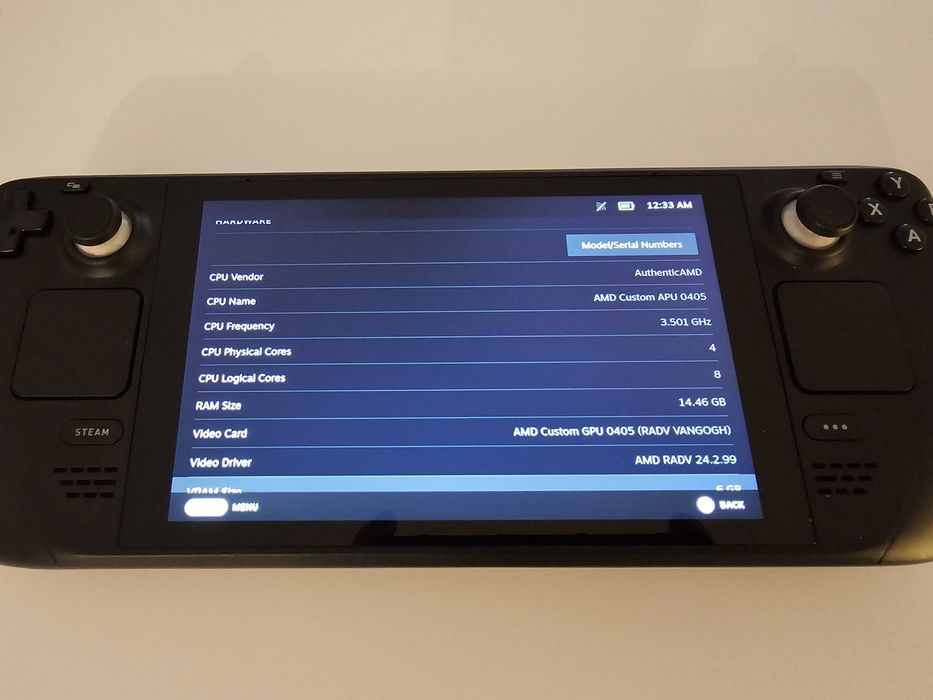 Steam deck LCD 256gb + 256gb SD card