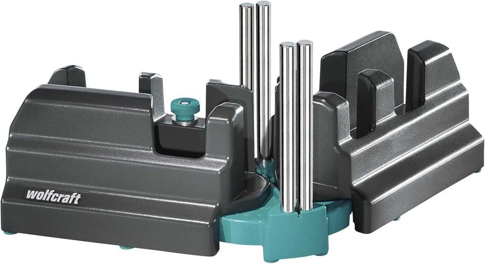 Комплект Wolfcraft стойка + трион за рязане на первази