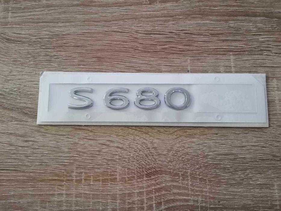 Надпис нов стил Mercedes Benz S 680 W223