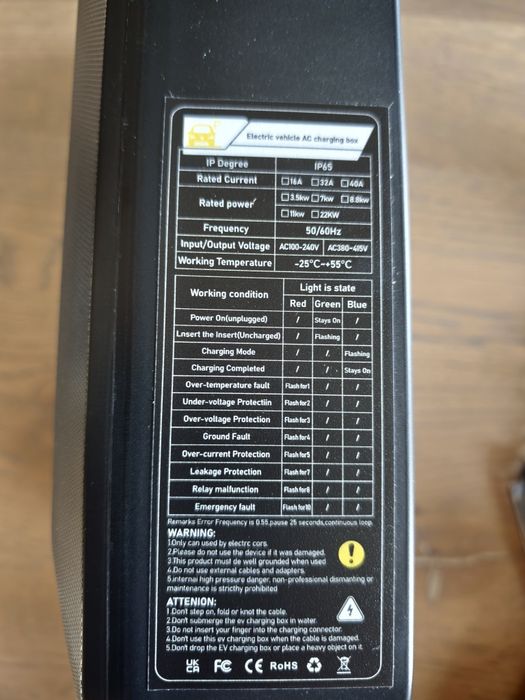 Зарядна станция 11kW