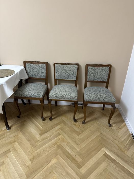 Set masa lemn masiv + scaune