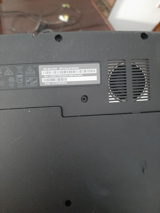 Ноутбук Acer Espire es15