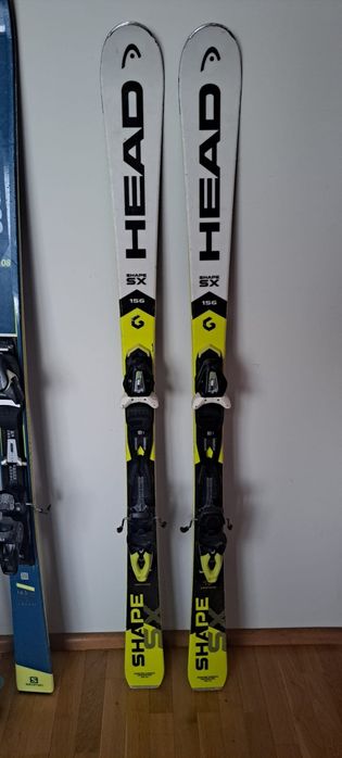 Schiuri 156cm Blizzard / Schiuri 165cm Solomon.