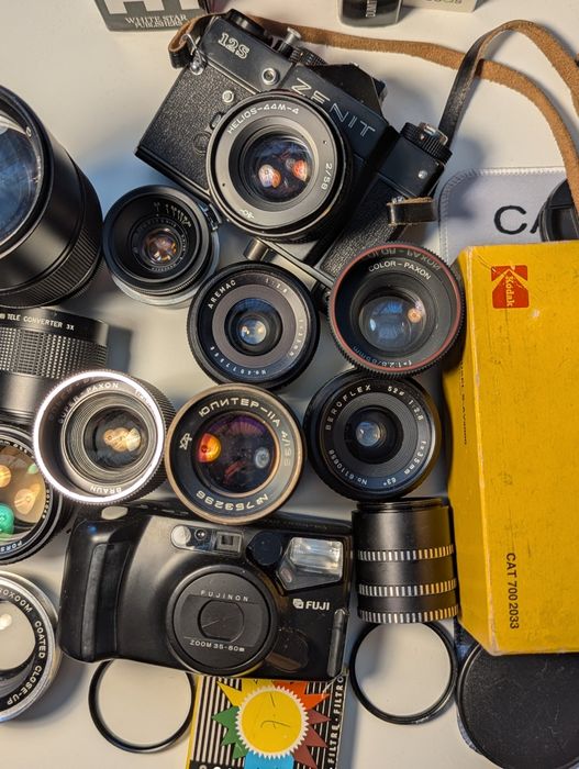 Obiective, filtre, m42, contax rf, Jupiter  Porst  Albinar