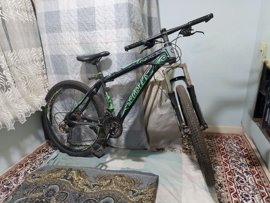 Velosiped kop minilmagan holati yaxshi