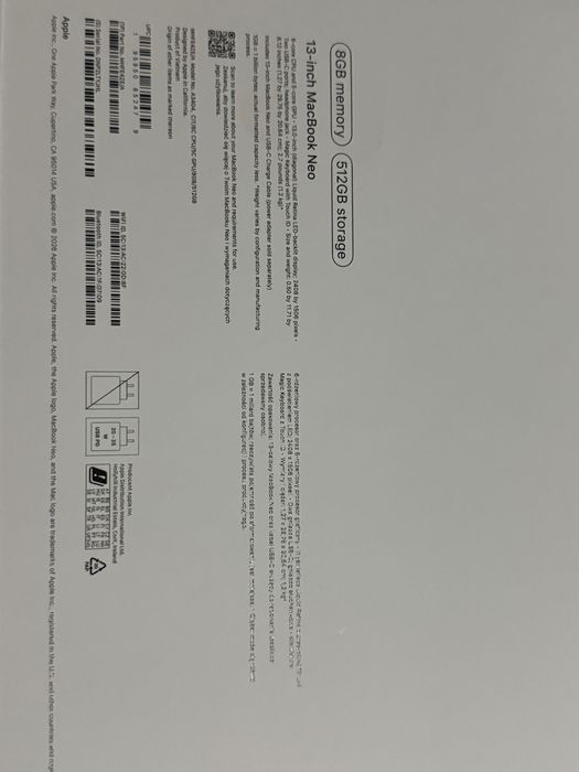Apple MacBook 13 NEO