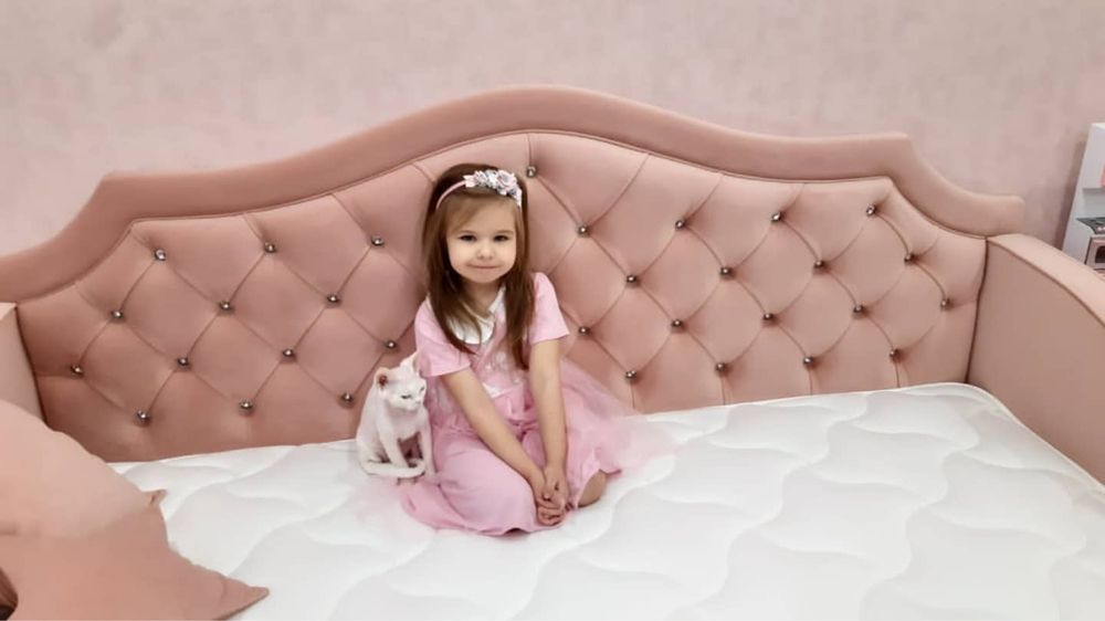 Детская кровать Белла с матрасом в наличии