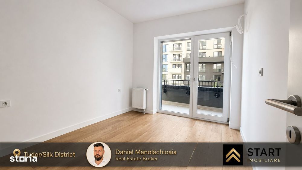 Apartament 3 camere | Silk District | 64 mp Etaj 8 | Parcare acoperită