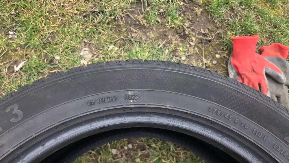 Vând 4  anvelope vara 275 45 20