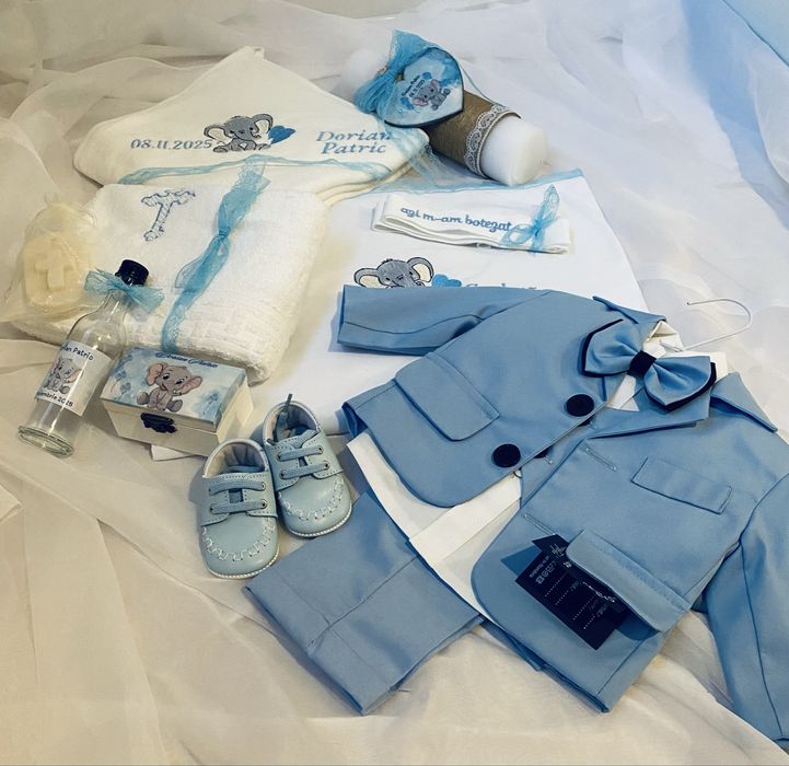 Trusou botez personalizat pentru fetite