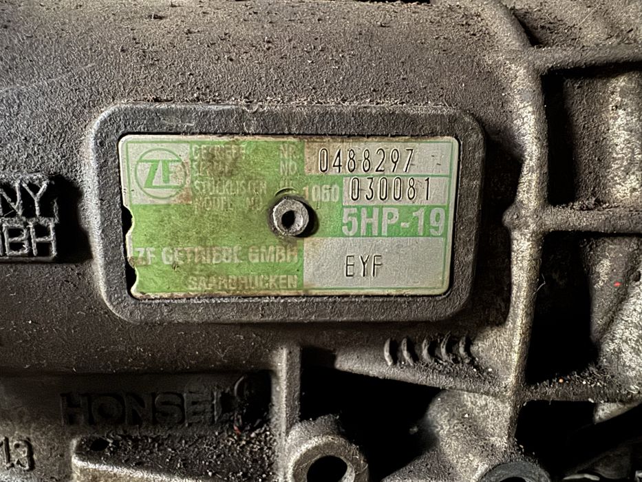 Акпп 5HP-19, EYF