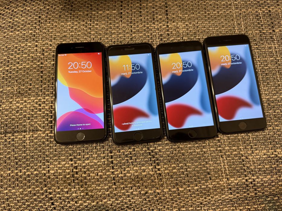 4 x iPhone 7 – 32GB / 128GB – Funcționale stare super