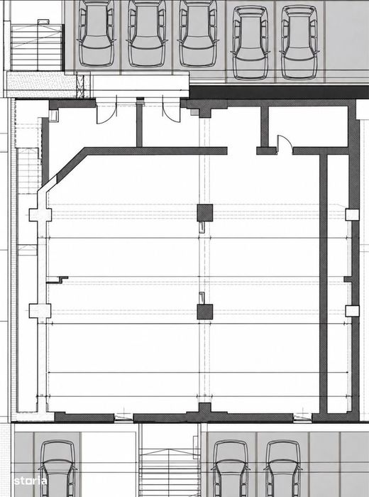 Spațiu Comercial 315 mp Demisol Blvd. Marea Unire Nr. 19 Bloc U3