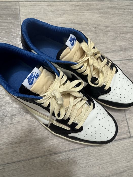 Jordan 1 low fragment x cactus jack
