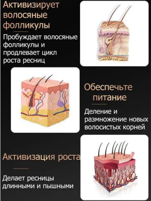 Сыворотка для бровей и ресниц для роста натуральное средство