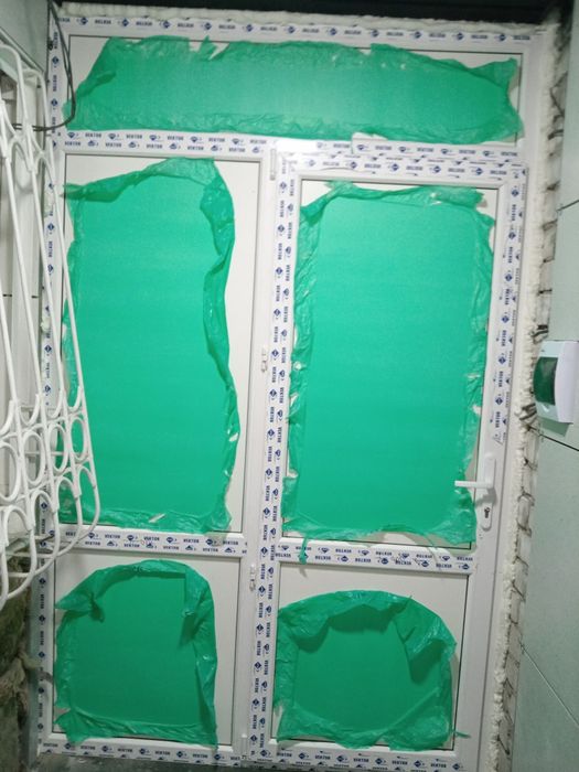 Балконы, окна, откосы.