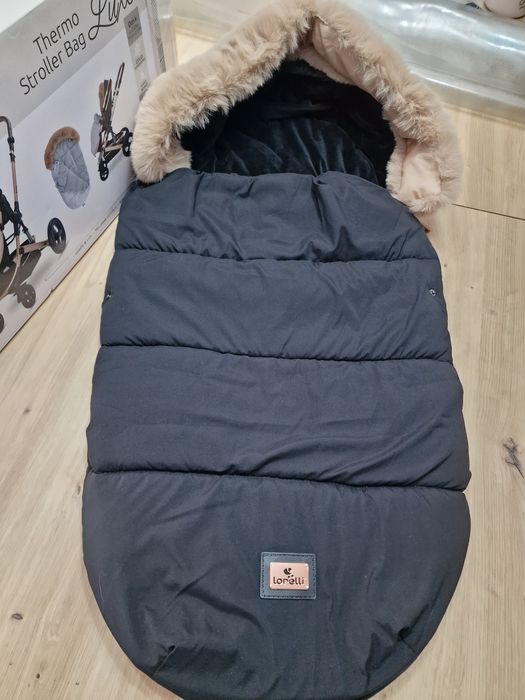 Термочувалче за количка Lorelli - Luxe, Black
Термочувалче за количка