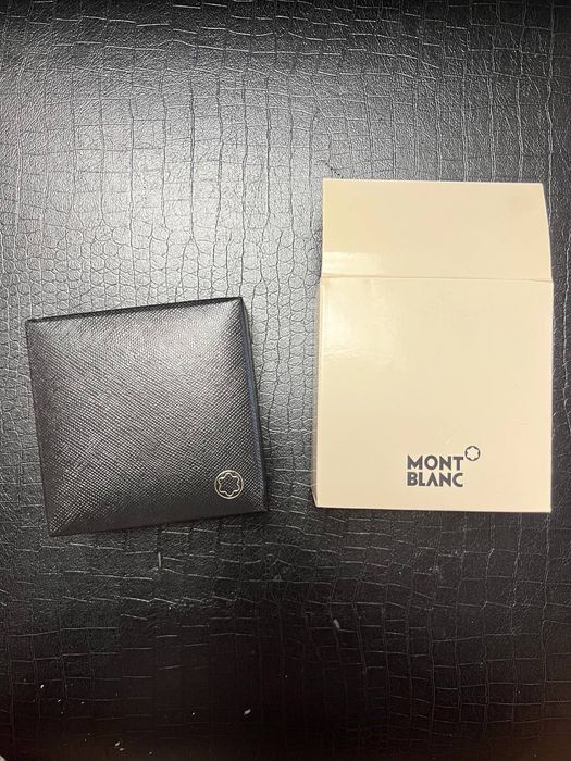 Запонки Montblanc Sartorial Rectangular Cufflinks (Red Stripe Edition)