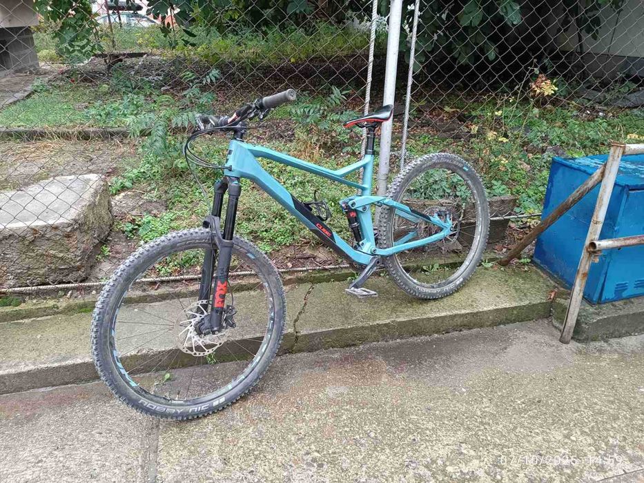 Велосипед Cube Stereo 140 pro carbon