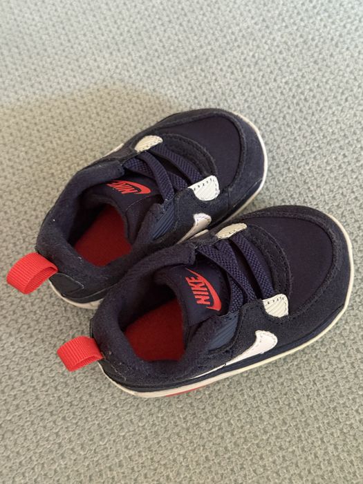 Бебешки обувки Nike max 90 Crib CB OBSIDIAN/NAVY