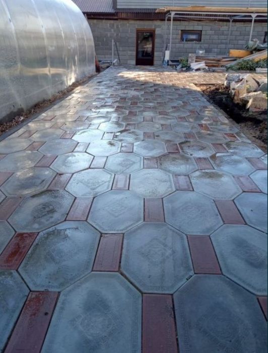 Укладка брусчатки