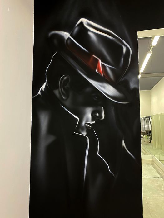 Мурал. Роспись стен. Художник