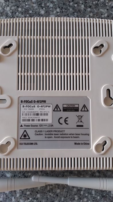 Wi-Fi роутер. Новый. Модель ecl B-FOCuS 0-4F2PW