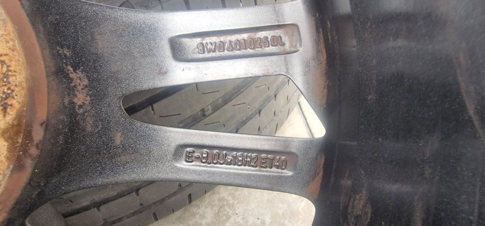 Jante Audi B9  R18 S-LINE + Pirelli P7 245/40 R18 – IMPECABILE