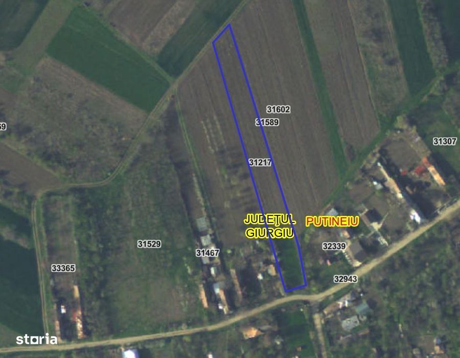 Teren intravilan 2.500 mp – Vieru, Giurgiu