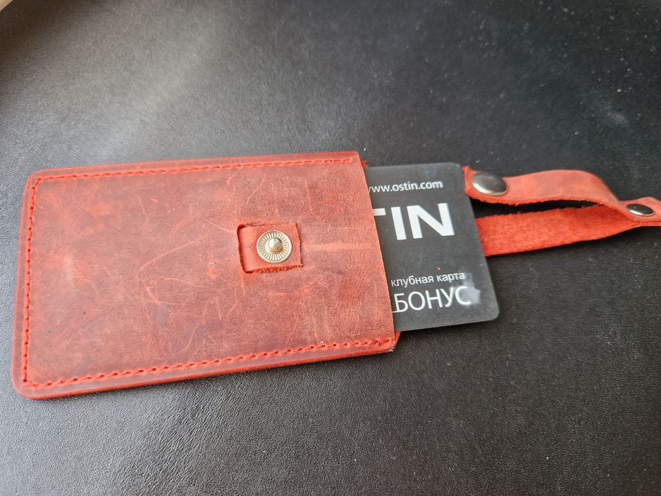 Картхолдер из натуральной кожи