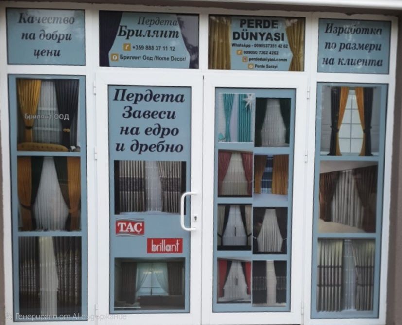 2 бр завеси ушити Blackout 43 €