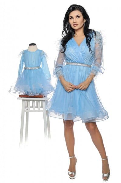 Set rochii mama  si fiica mărimea M-L