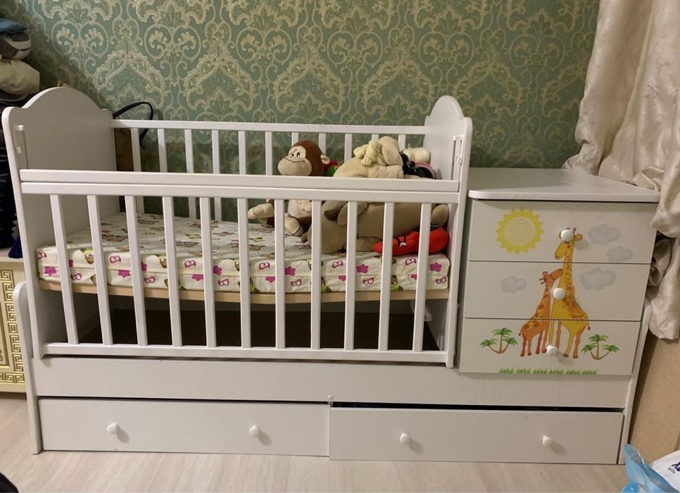 Манеж кровать трансформер