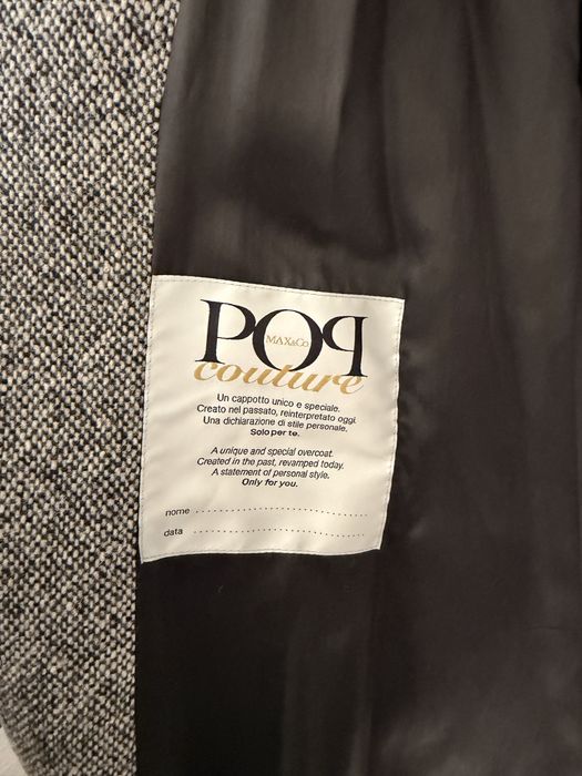 Дамско палто Max&Co с естествен косъм