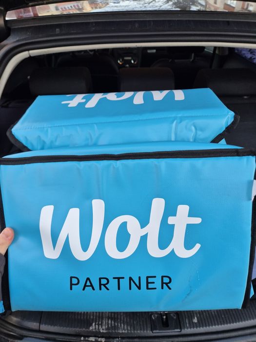 Geanta wolt pentru livrari